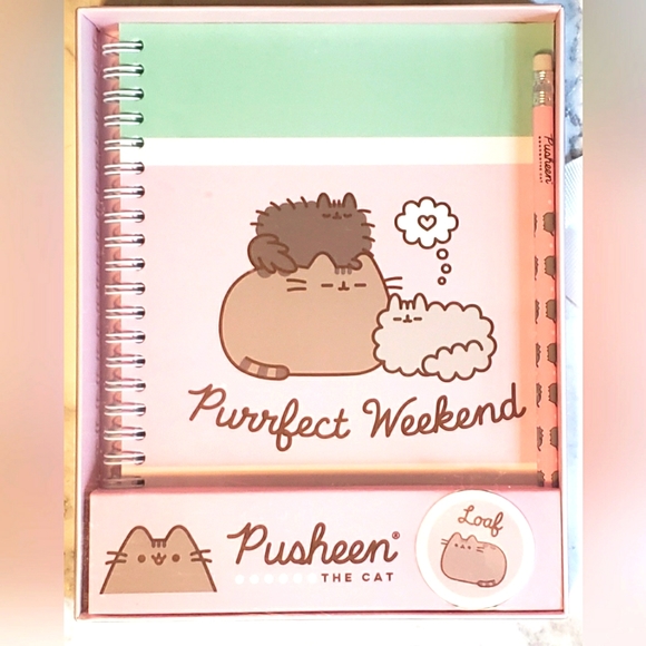 Pusheen the Cat Purrfect Weekend Bundle Stationary Set - Picture 1 of 2